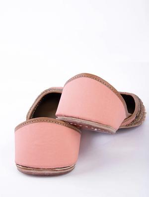 women embellished slip on juti - 18473865 - Standard Image - 5