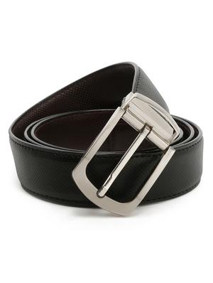 gunmetal leather belt - 18475391 - Standard Image - 3