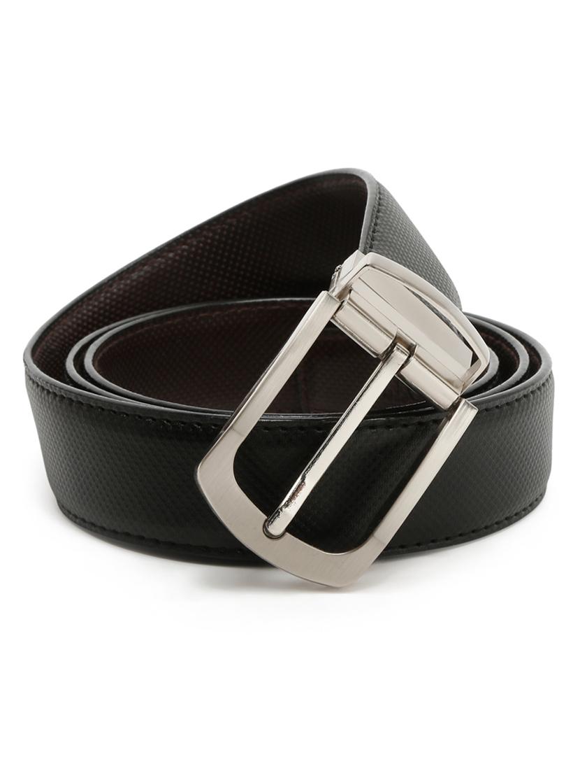 gunmetal leather belt - 18475391 - Zoom Image - 3