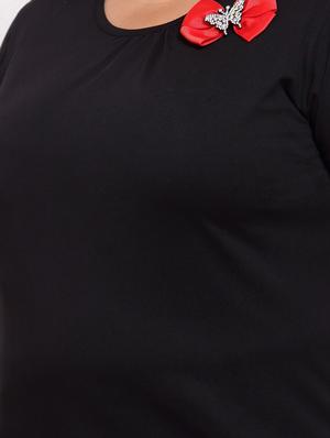 round neck solid regular tees - 18475500 - Standard Image - 5