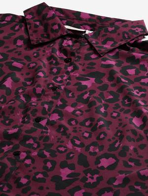 bishop sleeved animal printed regular shirt - 18475544 - Standard Image - 5