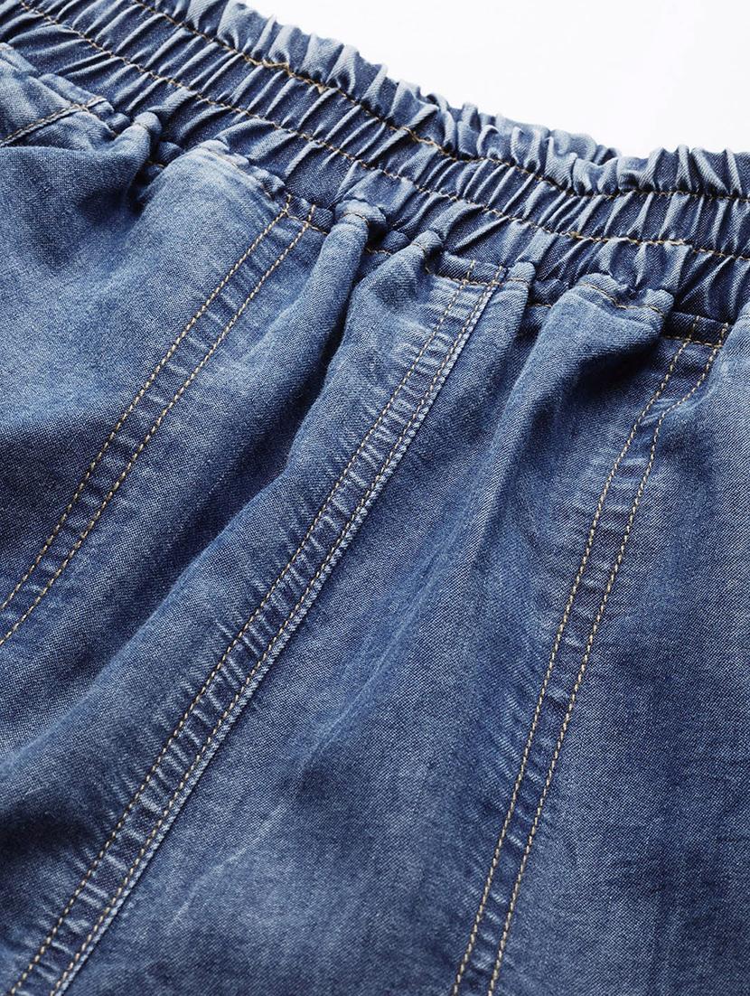 high rise washed denim jean - 18475666 - Zoom Image - 6