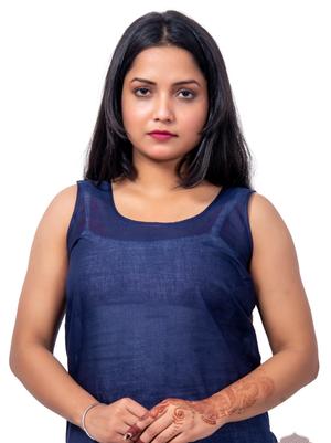 blue cotton camisole - 18475943 - Standard Image - 3
