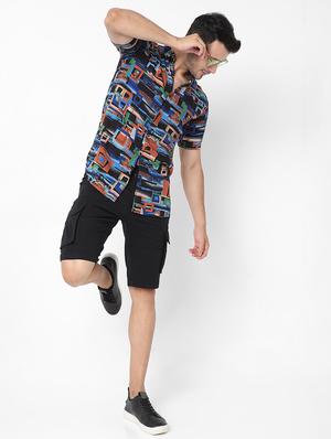 multi colored printed casual shirt - 18475980 - Standard Image - 4