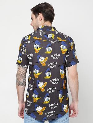 black printed casual shirt - 18476012 - Standard Image - 3