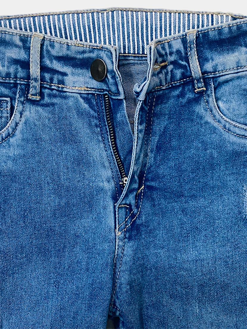 boys blue washed denim jeans - 18476214 - Zoom Image - 3