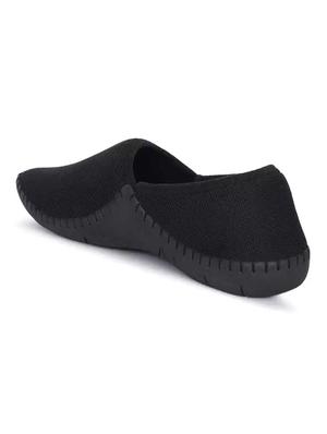mens black slip on loafers - 18476616 - Standard Image - 3