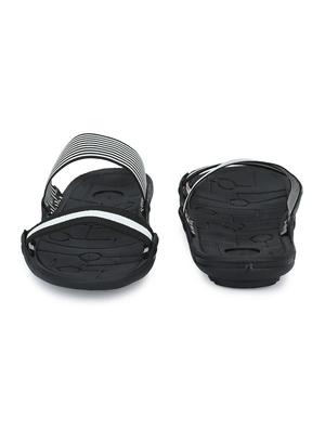 mens black slip on flip flop - 18476625 - Standard Image - 3