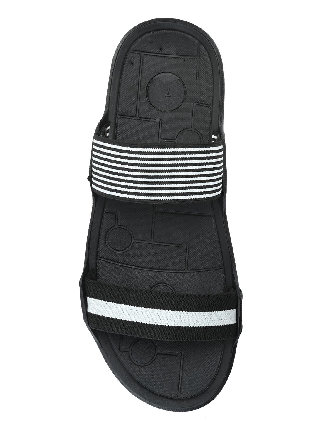 mens black slip on flip flop - 18476625 - Zoom Image - 5