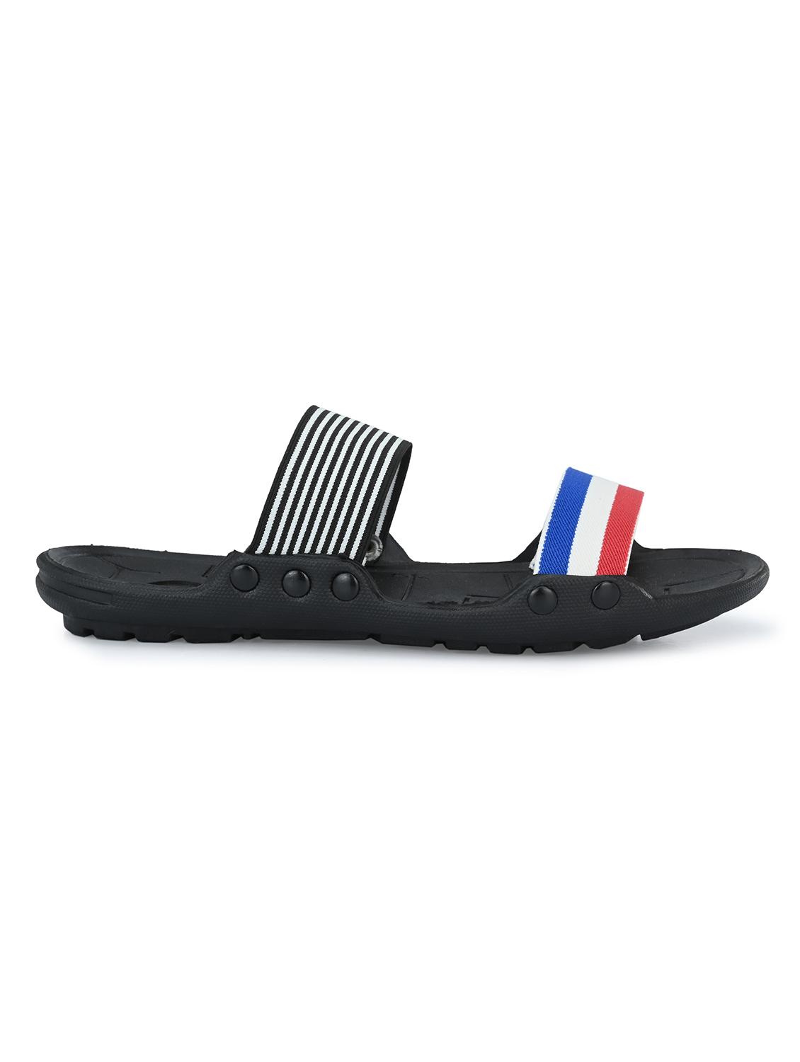 mens black slip on flip flop - 18476627 - Zoom Image - 2