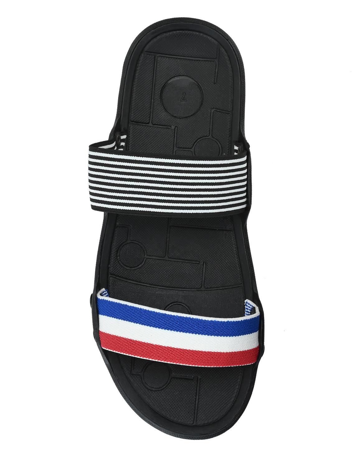mens black slip on flip flop - 18476627 - Zoom Image - 5