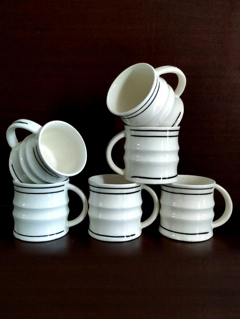 designer set of 6 cups | cup set | tea cups | set of 6 cups | ceramic - 18476675 - Zoom Image - 1