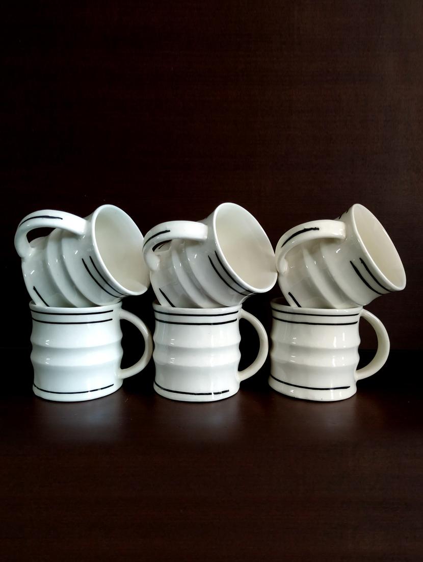 designer set of 6 cups | cup set | tea cups | set of 6 cups | ceramic - 18476675 - Zoom Image - 2