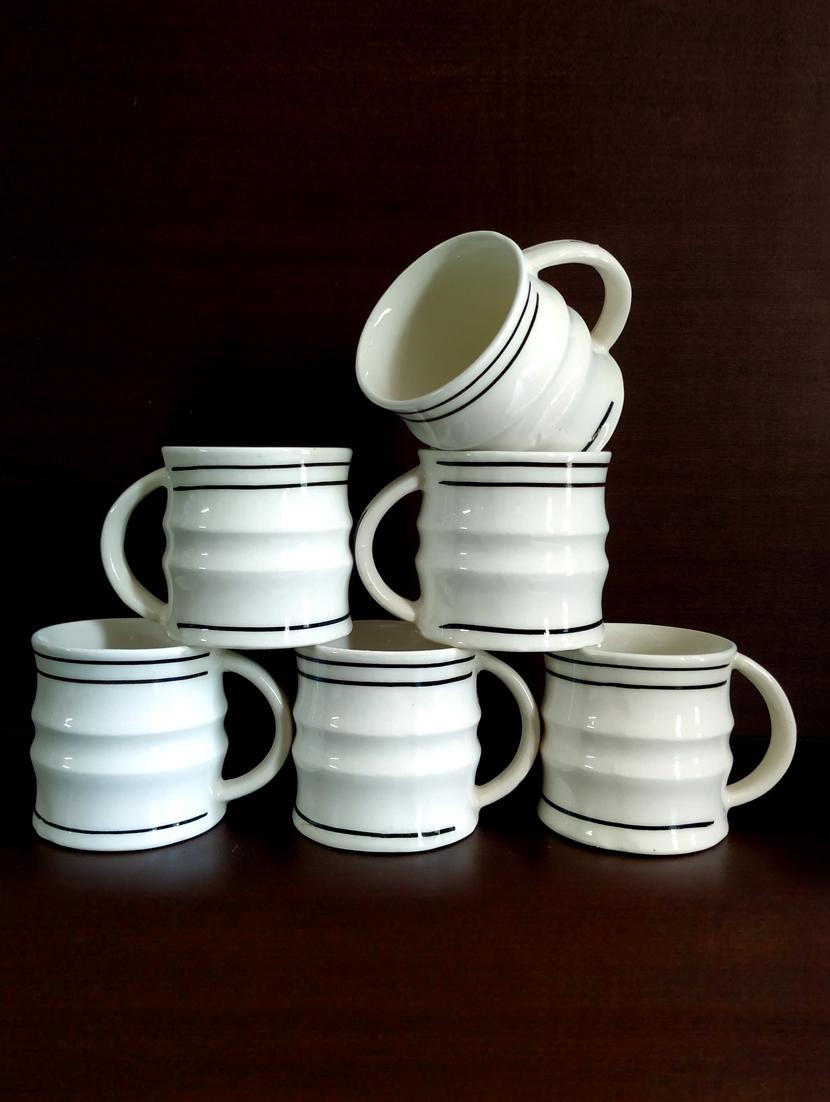 designer set of 6 cups | cup set | tea cups | set of 6 cups | ceramic - 18476675 - Zoom Image - 5