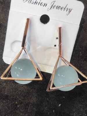 women designer earring - 18476730 - Standard Image - 2