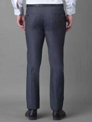 black solid formal trouser - 18477380 - Standard Image - 4