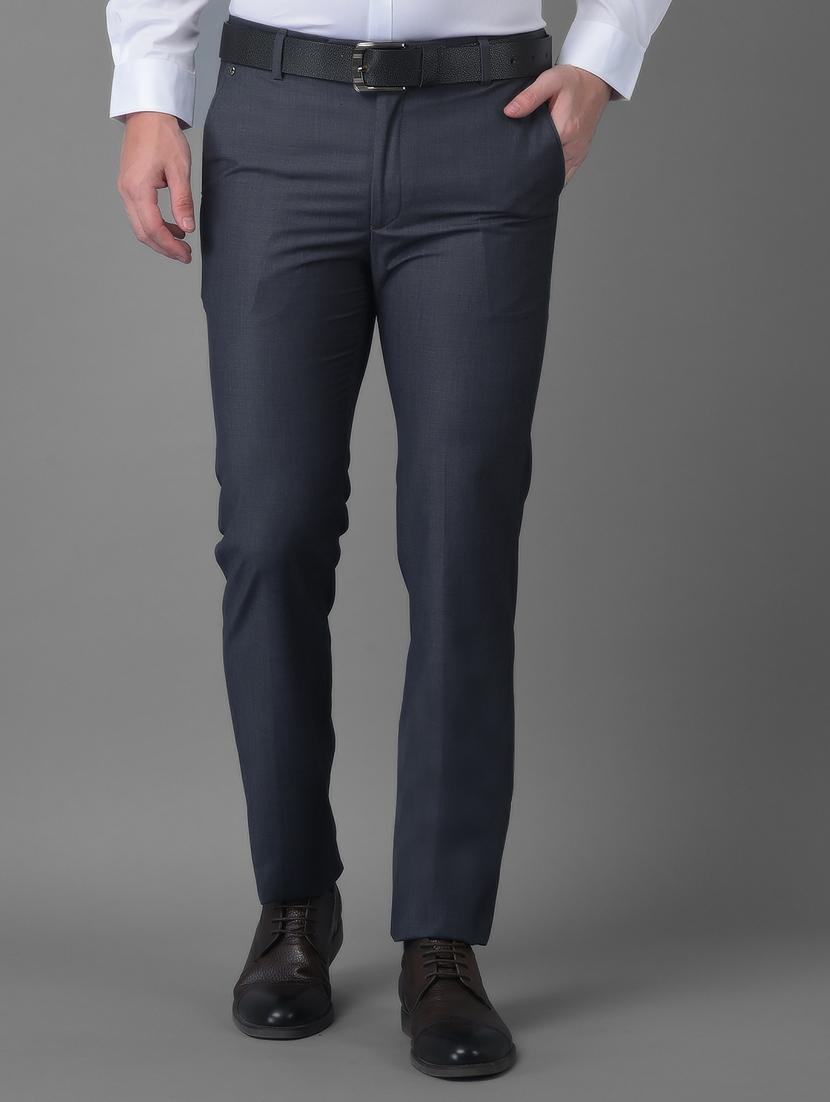 black solid formal trouser - 18477380 - Zoom Image - 1