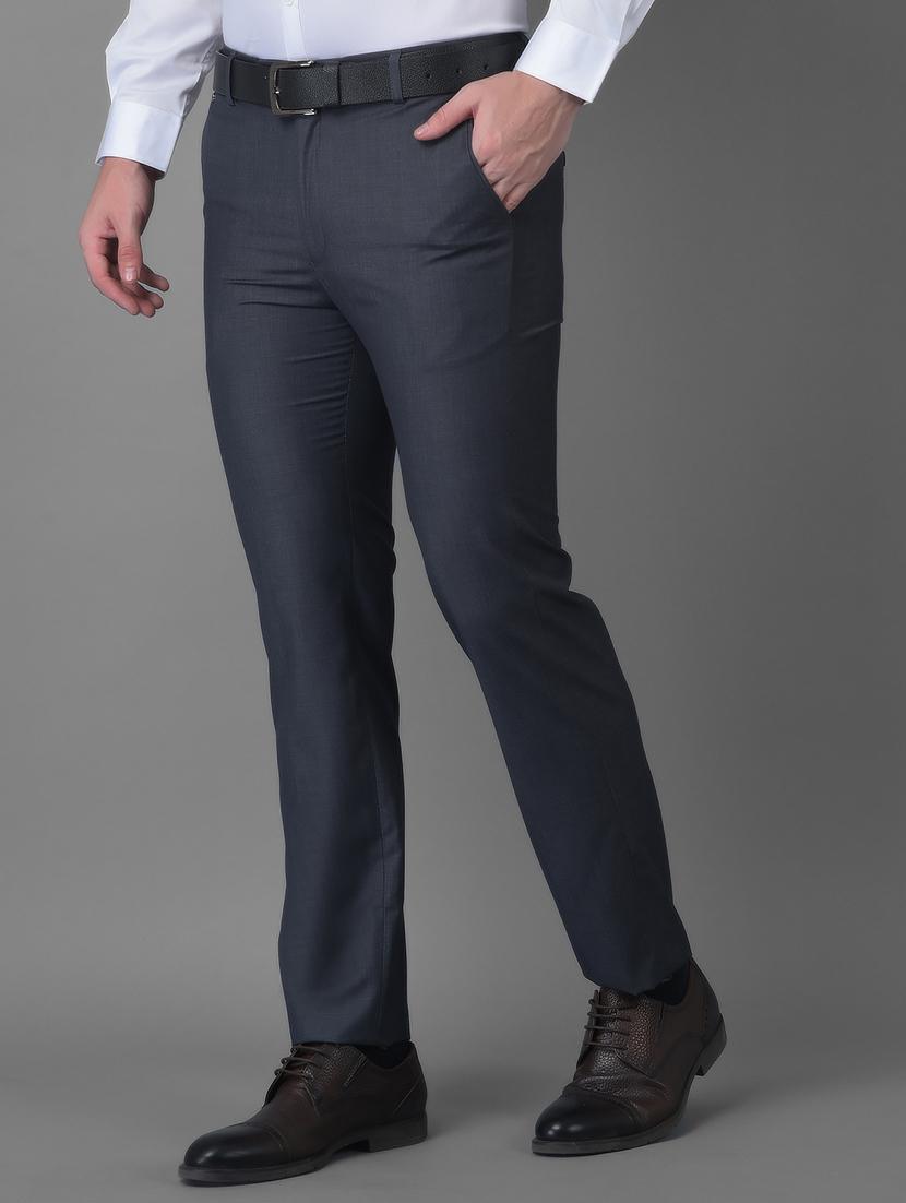black solid formal trouser - 18477380 - Zoom Image - 3