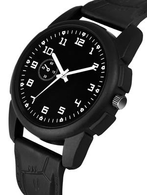 kajaru men analog watch with mahadev bracelet - 18478315 - Standard Image - 3