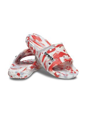 women printed slides flip flop - 18478721 - Standard Image - 2