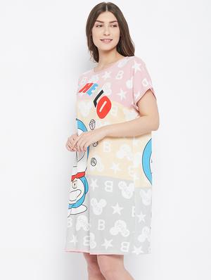 drop sleeved printed sleepshirts - 18478839 - Standard Image - 2