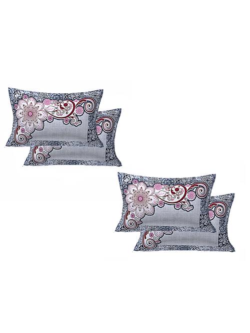 100% cotton 200 tc pillow covers 2 sets (4 pieces) - 18479332 - Standard Image - 1