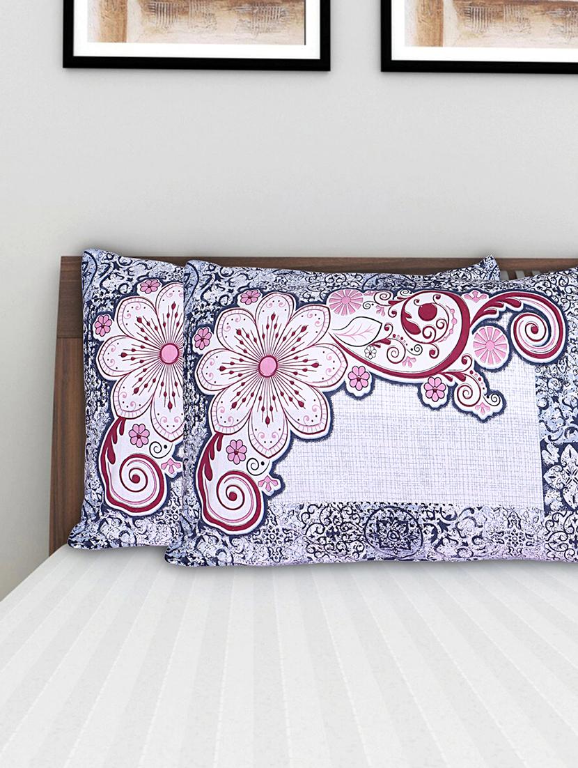 100% cotton 200 tc pillow covers 2 sets (4 pieces) - 18479332 - Zoom Image - 2