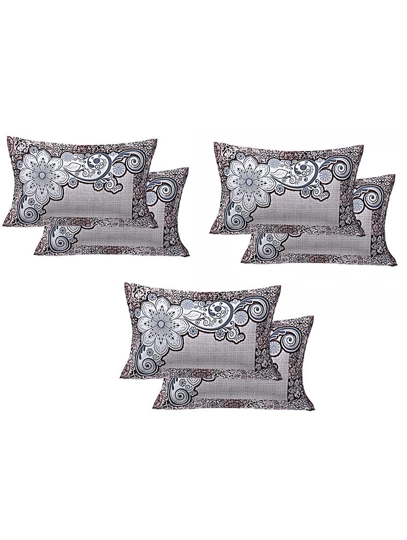 100% cotton 200 tc pillow covers 3 sets (6 pieces) - 18479355 - Zoom Image - 1