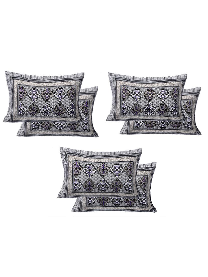 100% cotton 200 tc pillow covers 3 sets (6 pieces) - 18479367 - Zoom Image - 1