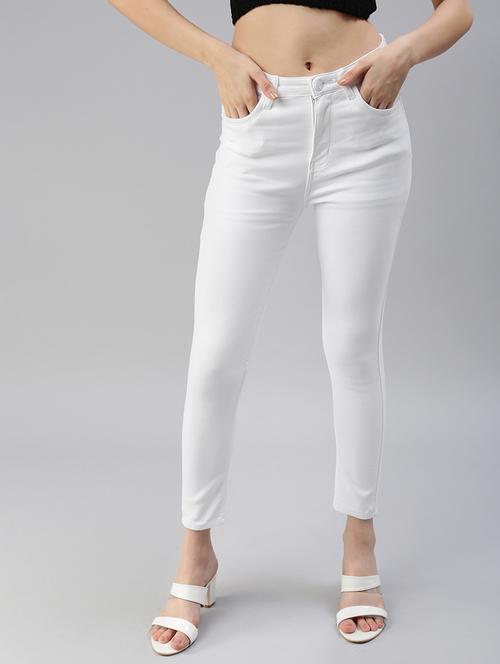 mid rise skinny fit jeans - 18479604 - Standard Image - 1