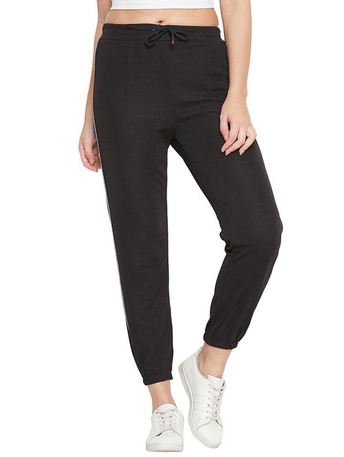 drawstring waist side taped jogger - 18479668 - Standard Image - 1