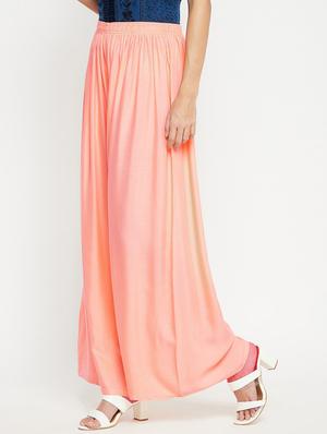 mid rise solid palazzo - 18479915 - Standard Image - 2