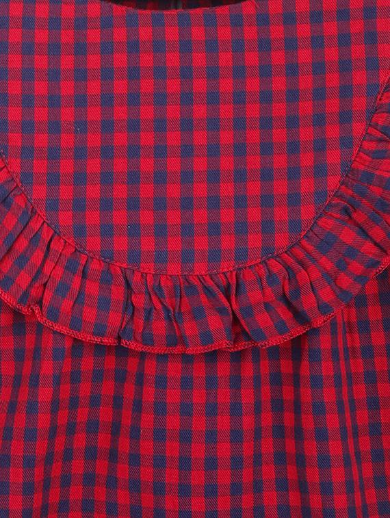girls gingham checkered frock - 18479935 - Zoom Image - 3