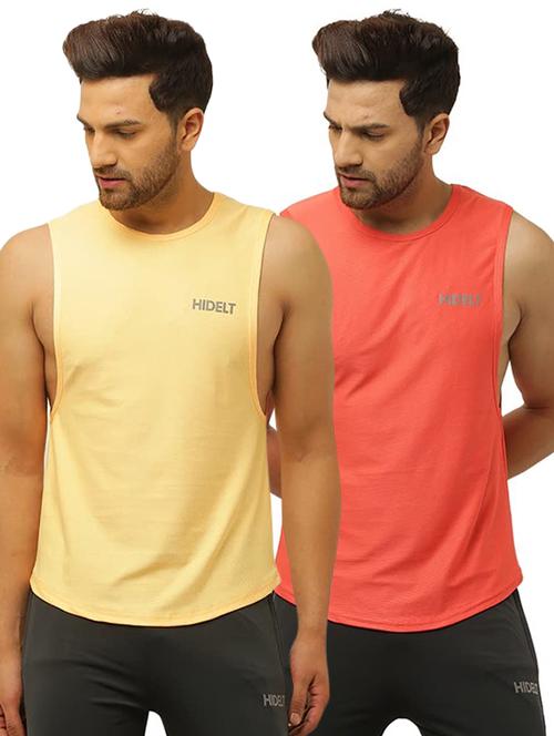 set of 2 solid vest - 18480846 - Standard Image - 1