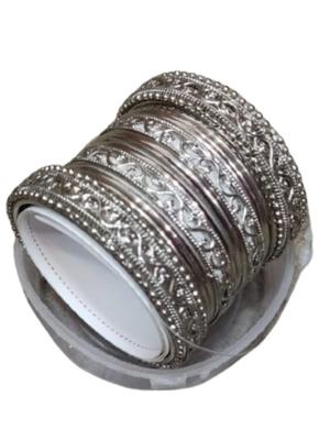 women metal bangles set - 18481012 - Standard Image - 2