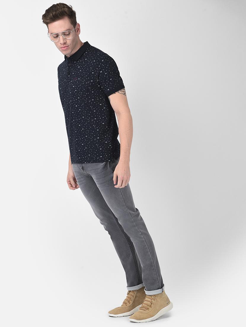 grey light washed denim jean - 18481187 - Zoom Image - 4