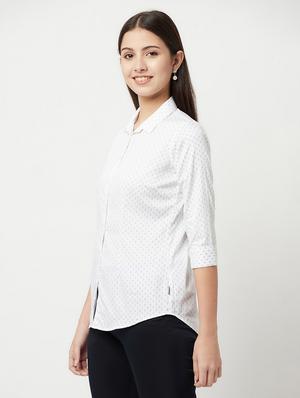 printed regular shirt - 18481286 - Standard Image - 2