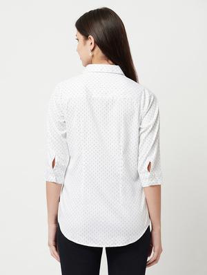 printed regular shirt - 18481286 - Standard Image - 3