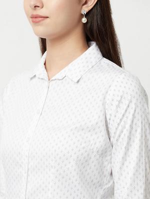printed regular shirt - 18481286 - Standard Image - 5