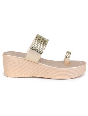 women embellished one toe wedge - 18482192 - Standard Image - 2