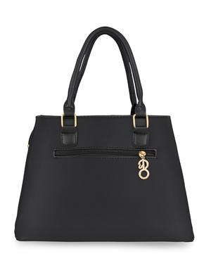 black textured regular handbag - 18482256 - Standard Image - 2