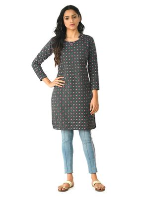 set of 2 printed straight kurta - 18491798 - Standard Image - 2