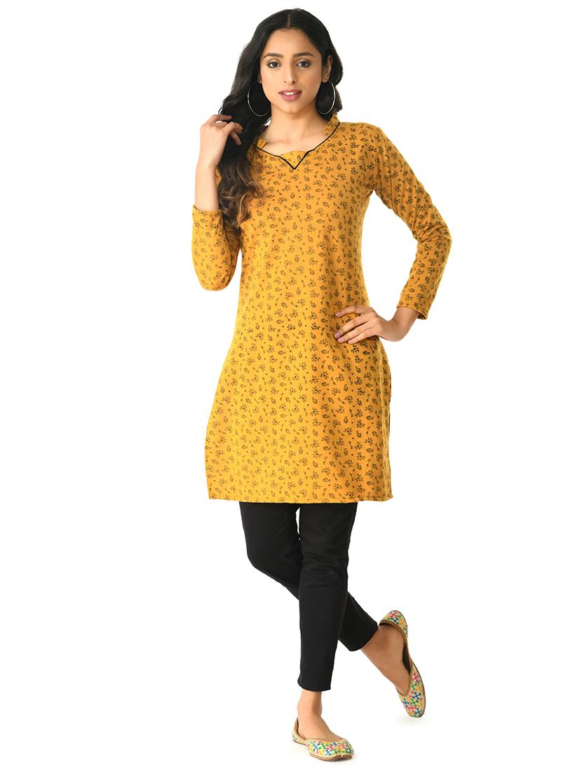 set of 2 printed straight kurta - 18491798 - Zoom Image - 3