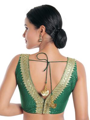 v neck sequined blouse - 18493120 - Standard Image - 3