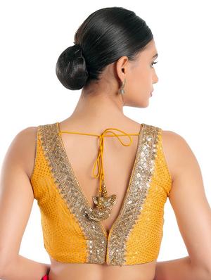 v neck sequined blouse - 18493125 - Standard Image - 3