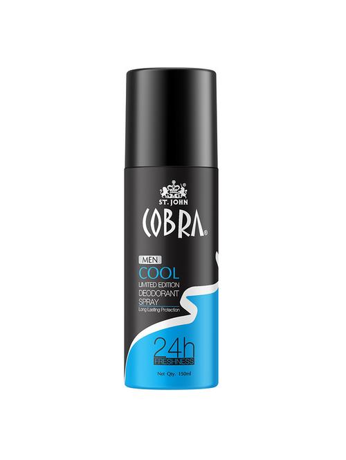 st-john cobra deodorant cool (150ml) deodorant spray - for men (150 ml) - 18498613 - Standard Image - 1