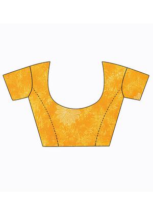 pack of 2 printed sarees with blouse - 18500797 - Standard Image - 5