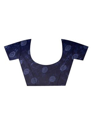 pack of 2 printed sarees with blouse - 18502116 - Standard Image - 4