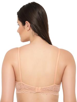 lace detailed lightly padded regular bra - 18503914 - Standard Image - 3