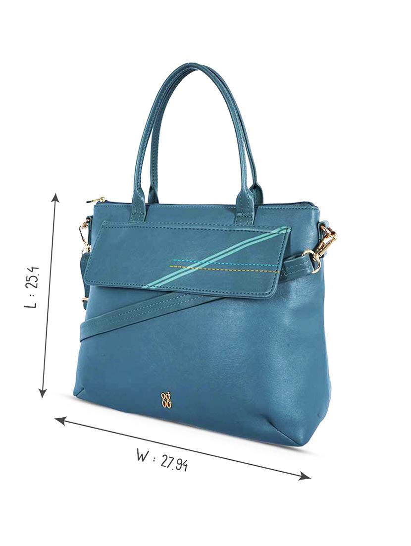 solid pvc regular satchel - 18507931 - Zoom Image - 4